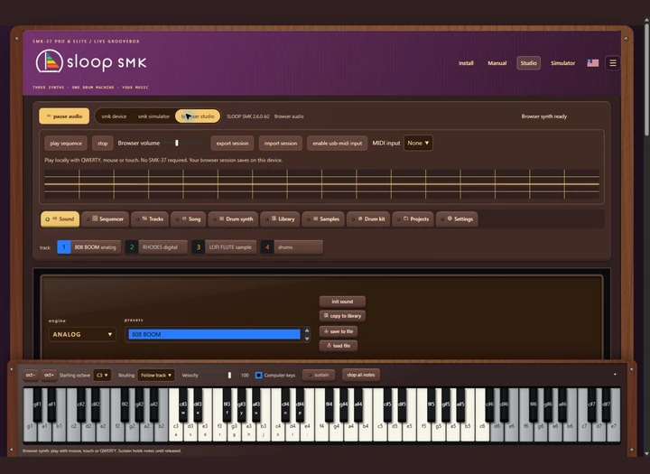 Sloop SMK Studio in the Chocolate Factory theme